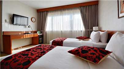 اتاق سه تخته هتل الیزه شیراز
